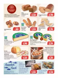 Gazetka promocyjna Feneberg - Prospekte - Gazetka - ważna od 09.07 do 09.07.2022 - strona 4 - produkty: Alpenhain, alpenmilch, ananas, backmischung, Backmischungen, baguette, bio, brot, chia, curry, dressing, elle, filet, fisch, fische, Fischer, fol epi, frischfisch, garnelen, garnier, géramont, halbfester schnittkäse, hartkäse, Holz, kabeljaufilet, Käse, kokos, korn, kräuter, lachs, lachsfilet, mac, mandel, mango, milch, natur, nuss, obazda, Ofen, pfeffer, salat, Schere, schnittkäse, Spezi, Ti, tisch, weichkäse, ziegenkäse, zitrone, zitronen