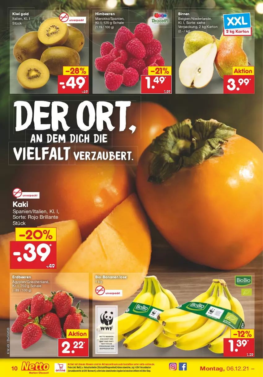 Aktueller Prospekt Netto Marken-Discount - Filial Angebote - von 06.12 bis 11.12.2021 - strona 12