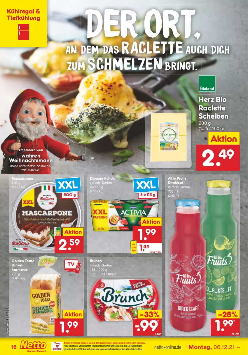 Aktueller Prospekt Netto Marken-Discount - Filial Angebote - von 06.12 bis 11.12.2021 - strona 18