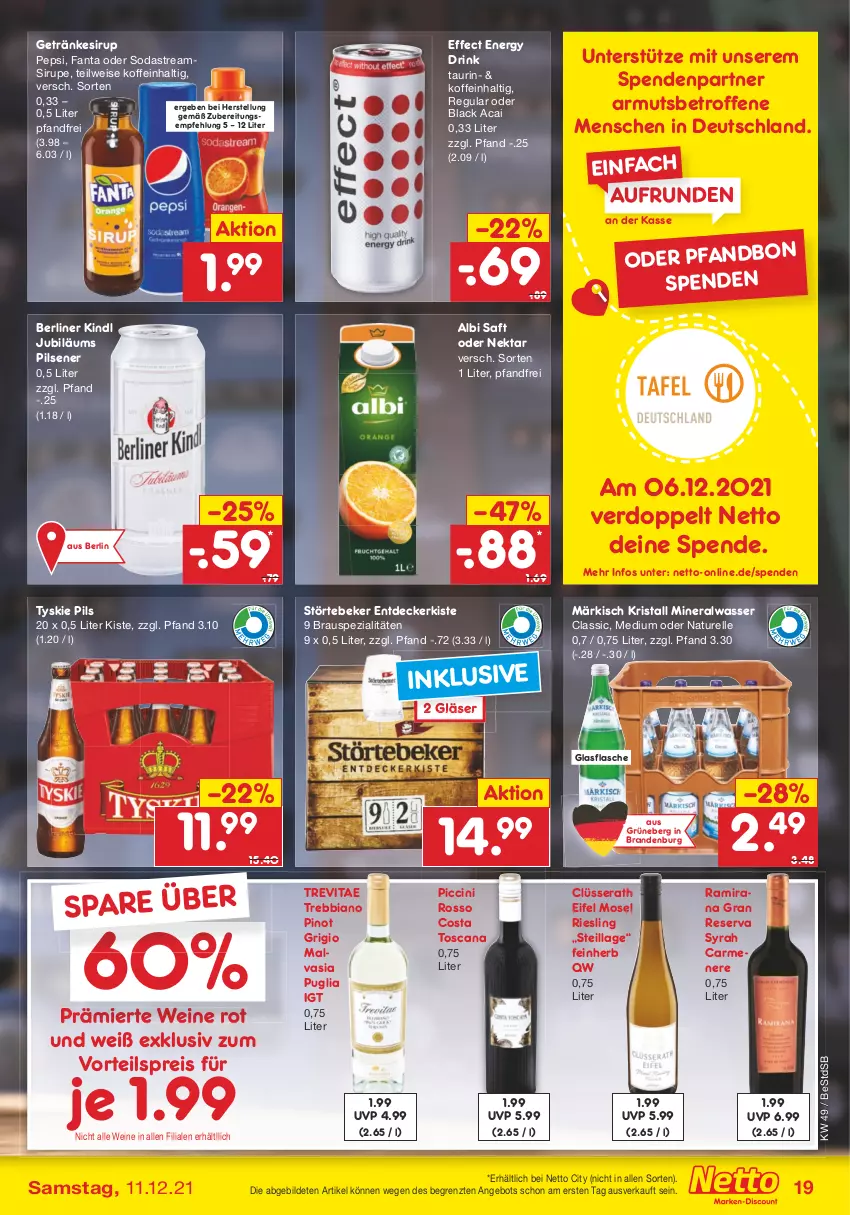 Aktueller Prospekt Netto Marken-Discount - Filial Angebote - von 06.12 bis 11.12.2021 - strona 21