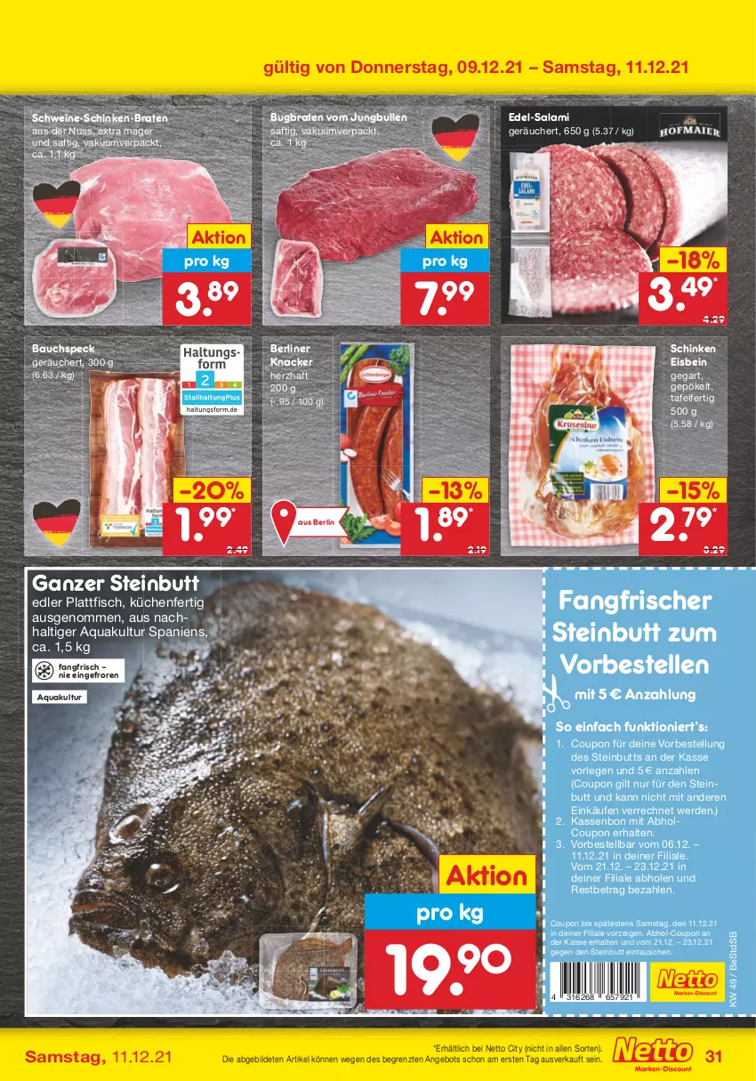 Aktueller Prospekt Netto Marken-Discount - Filial Angebote - von 06.12 bis 11.12.2021 - strona 33