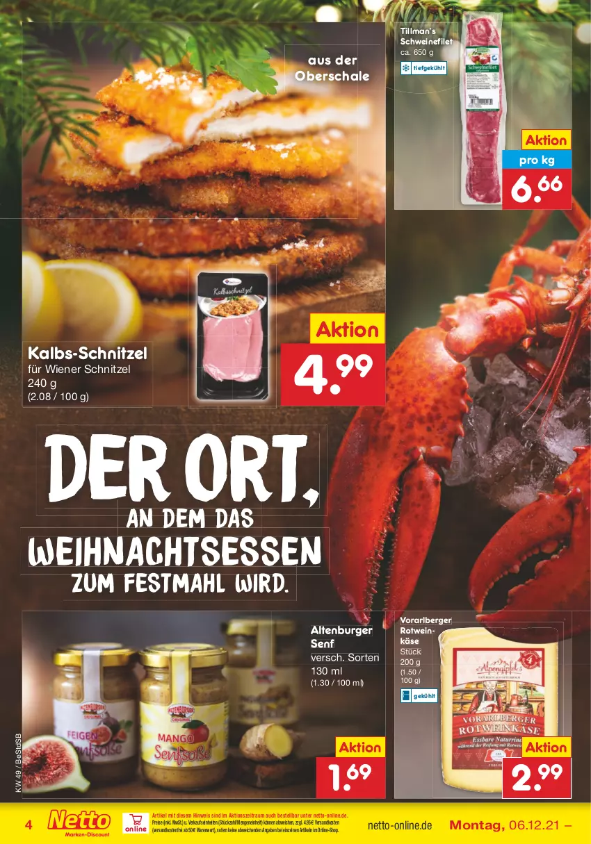 Aktueller Prospekt Netto Marken-Discount - Filial Angebote - von 06.12 bis 11.12.2021 - strona 6