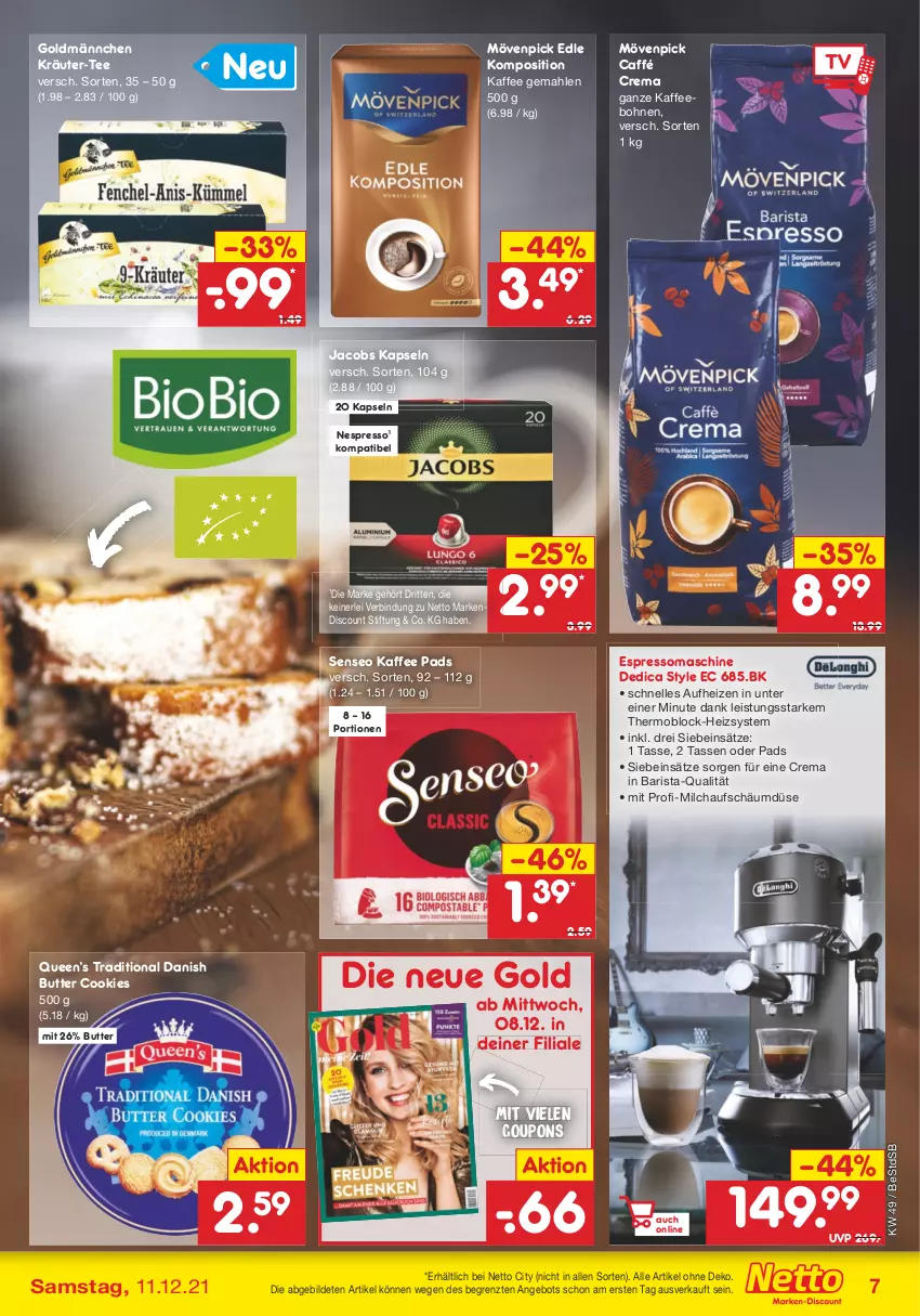 Aktueller Prospekt Netto Marken-Discount - Filial Angebote - von 06.12 bis 11.12.2021 - strona 9