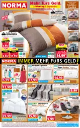 Gazetka promocyjna Norma - Norma - Gazetka - ważna od 09.09 do 09.09.2024 - strona 1 - produkty: aqua, asti, bamboo, bambus, Bau, baumwolle, Bebe, bett, Betttuch, bettwäsche, butter, Clogs, creme, daunen und federn, decke, decksohle, eis, elle, ente, gin, hemd, hohenstein, kissen, kopfkissen, LG, mint, Nachthemd, nackenkissen, nackenstützkissen, ndk, reifen, reis, Ria, schuhe, shirt, spannbetttuch, Spezi, Ti, tisch, tuc, wolle, ZTE