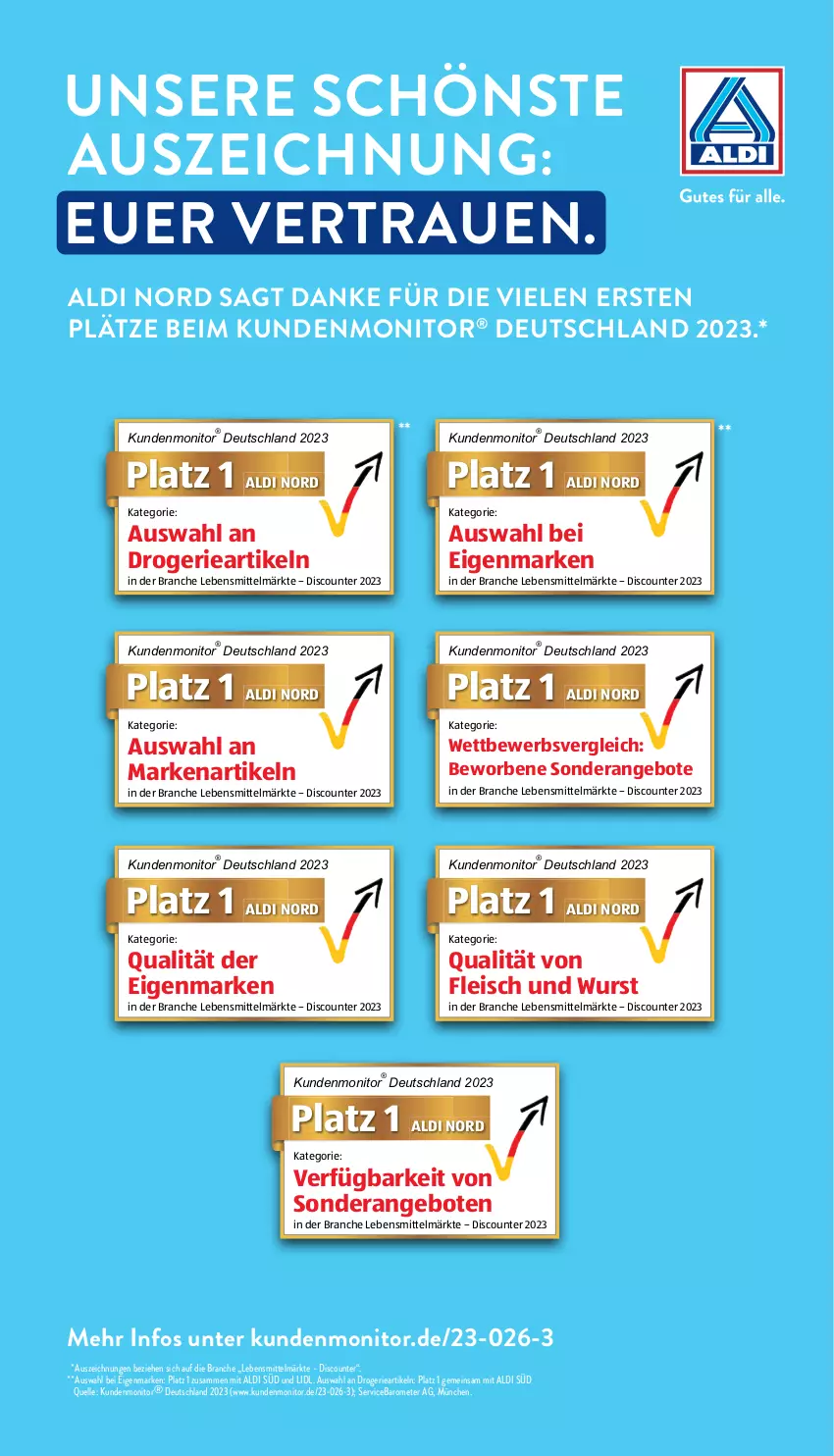 Aktueller Prospekt Aldi Nord - Von Montag - von 11.11 bis 16.11.2024 - strona 46 - produkty: aldi, angebot, angebote, discount, eis, elle, fleisch, lebensmittel, monitor, Ti, wurst