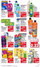 Gazetka promocyjna Kaufland - Gazetka - ważna od 28.09 do 28.09.2022 - strona 27 - produkty: angebot, angebote, apfel, Bad, beutel, Blüte, colorwaschmittel, dalli, domestos, eis, flasche, Friskies, geschirr, gin, Glade, grana, granatapfel, hundenahrung, Kalkreiniger, Käse, katzensnack, katzensnacks, kraft, küche, Küchen, Kuschelweich, lufterfrischer, mandel, minze, müllbeutel, nassfutter, pely, power-gel, purina, Rana, reiniger, snack, snacks, spülmittel, Ti, topf, waschmittel, wc-gel, weichspüler, zitrone, zitronen