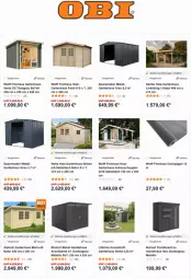 Gazetka promocyjna Obi - Prospekte - Gazetka - ważna od 21.09 do 21.09.2022 - strona 2 - produkty: Bau, bio, biohort, Garten, Gartenhaus, Holz, HP, LG, natur, Ria, sattel, Ti, weka