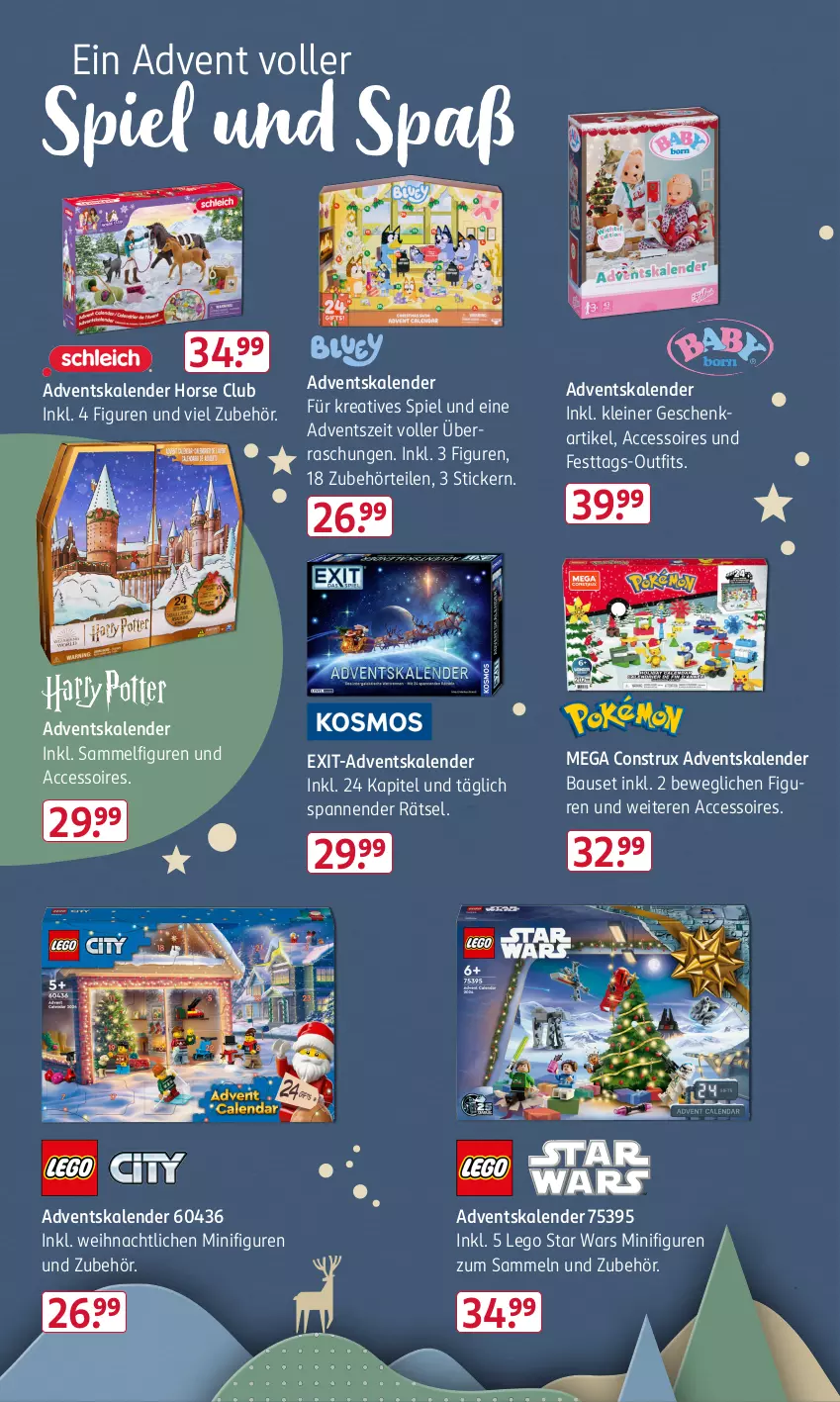 Aktueller Prospekt Rossmann - Prospekte - von 16.09 bis 13.10.2024 - strona 8 - produkty: ACC, accessoires, Adventskalender, Bau, LEGO Star Wars, leine, Ti