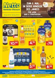 Gazetka promocyjna Netto Marken-Discount - Getränkemarkt in deiner Nähe - Gazetka - ważna od 28.01 do 28.01.2023 - strona 1 - produkty: Alwa, angebot, angebote, Bad, Berger, bestpreis, bier, Biere, burger, Cap, capri-sun, captain morgan, discount, eis, elle, flasche, franziskaner, getränk, getränke, gin, glasflasche, Holz, LG, limo, limonade, limonaden, marken-discount, Mett, mineralwasser, natur, ndk, nürnberger, orange, original spiced gold, regensburger, reis, rel, rosen, spirituosen, Ti, wasser, wein, zitrone, ZTE