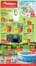 Gazetka promocyjna Thomas Philipps - Gazetka - ważna od 20.06 do 20.06.2026 - strona 1 - produkty: abdeckplane, akku, ariel, ariel waschmittel, Bank, batterie, Bau, Birnen, eis, erde, fernbedienung, Garten, gartenbank, Gemüseerde, HP, Kette, knallerpreis, lack, Lacke, Lampe, leds, Leuchte, lichterkette, pool, reis, sac, Spezi, Ti, timer, tisch, tomate, tomaten, ventilator, vorteilspreis, waschmittel, wasser