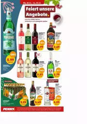 Gazetka promocyjna Penny - Prospekte - Gazetka - ważna od 25.11 do 25.11.2023 - strona 16 - produkty: Berger, decke, flasche, getränk, Glühwein, kräuter, kräuterlikör, likör, martini, mm extra, nordbrand, nürnberger, rotkäppchen, sekt, Ti, tonic, wein, weine, wilthener