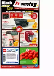 Gazetka promocyjna Penny - Prospekte - Gazetka - ważna od 25.11 do 25.11.2023 - strona 42 - produkty: akku, angebot, angebote, Behälter, burger, coupon, eis, erde, grill, küche, Küchen, LG, natur, payback, Romatomaten, Rührschüssel, schüssel, steak, tee, Ti, tomate, tomaten