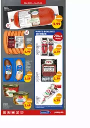 Gazetka promocyjna Penny - Prospekte - Gazetka - ważna od 25.11 do 25.11.2023 - strona 5 - produkty: eis, hausmarke, jagdwurst, leberwurst, Meister, Palette, wurst