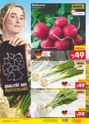 Gazetka promocyjna Netto Marken-Discount - Filial-Angebote - Gazetka - ważna od 10.09 do 10.09.2022 - strona 7 - produkty: angebot, asti, bestpreis, eis, Lauchzwiebel, lauchzwiebeln, radieschen, reis, sac, Ti, ZTE, zwiebel, zwiebeln