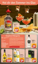 Gazetka promocyjna Rewe - Diese Woche im Angebot! - Gazetka - ważna od 02.07 do 02.07.2022 - strona 14 - produkty: batida, bier, Biere, cocktail, cocktails, dip, drink, eis, elle, energy drink, fleisch, garnier, Gläser, grapefruit, lack, leine, licor, licor 43, likör, limette, limetten, mangaroca, Mett, metten, orange, orangen, rezept, rezepte, saft, schweppes, shake, Sierra, sierra tequila, sirup, teller, tequila, Ti, zucker