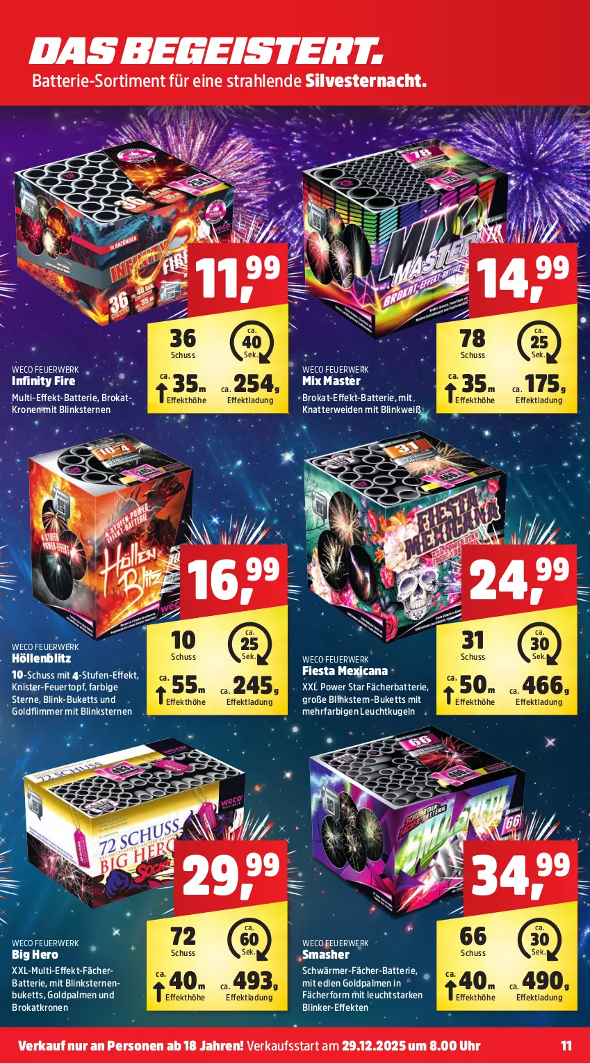 Aktueller Prospekt Thomas Philipps - von 29.12.2026 bis 03.01.2027 - strona 11 - produkty: batterie, Blinkstern-Buketts, eis, hero, krone, Kugel, rwe, Ti, topf, uhr