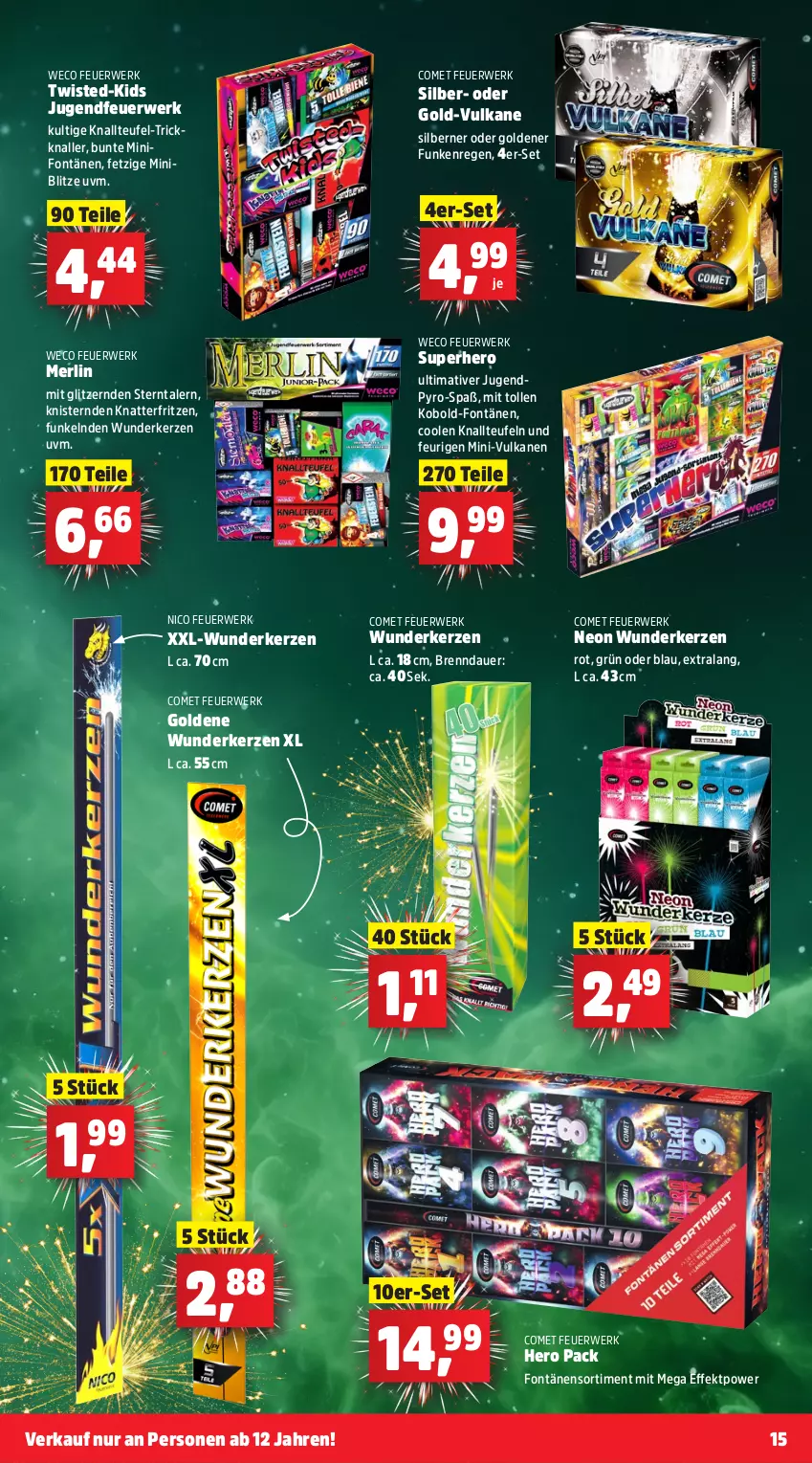 Aktueller Prospekt Thomas Philipps - von 29.12.2026 bis 03.01.2027 - strona 15 - produkty: auer, fritz, hero, Jugendfeuerwerk, kerze, Knallteufeln, merl, rwe, Ti
