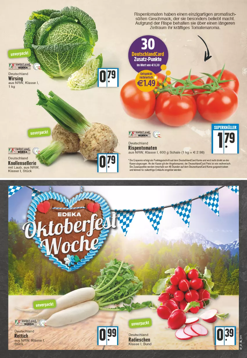 Aktueller Prospekt Edeka - Angebote der Woche - von 13.09 bis 18.09.2021 - strona 11