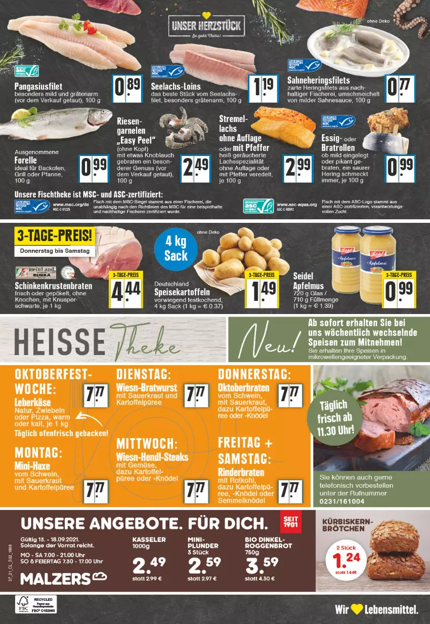 Aktueller Prospekt Edeka - Angebote der Woche - von 13.09 bis 18.09.2021 - strona 32