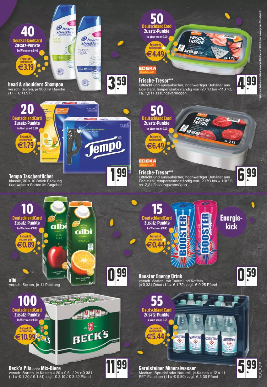 Aktueller Prospekt Edeka - Angebote der Woche - von 13.09 bis 18.09.2021 - strona 7