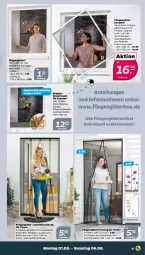 Gazetka promocyjna Netto - Woche 31 - Gazetka - ważna od 06.08 do 06.08.2022 - strona 11 - produkty: Bau, braun, Brei, elle, fenster, fliegengitter, leine, LG, Liege, Mett, moskitonetz, Ria, Schmetterling, Spezi, Ti