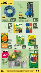 Gazetka promocyjna Netto - Woche 31 - Gazetka - ważna od 06.08 do 06.08.2022 - strona 18 - produkty: auer, blume, blumen, blumenerde, dünger, erde, frucht, Garten, gartenschlauch, korn, LG, pflanze, rasen, rasendünger, schlauch, Ti, topf, übertopf, Vielzweckseil, wasser, weck, ZTE