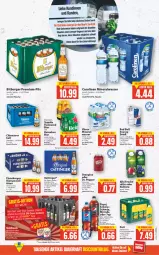 Gazetka promocyjna E Center - Angebote der Woche - Gazetka - ważna od 02.07 do 02.07.2022 - strona 16 - produkty: 7UP, alkohol, Alwa, bacon, bier, bitburger, bügel, bügelflasche, burger, cola, deit, desperados, eis, elle, ente, erfrischungsgetränk, erfrischungsgetränke, flasche, flensburger, frucht, getränk, getränke, gin, heineken, Lagerbier, limo, limonade, malz, mineralwasser, Mirinda, oettinger, orangina, pepsi, pet-flasche, pils, radler, red bull, rind, ring, säfte, Spezi, tequila, Ti, vitrex, wasser