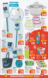 Gazetka promocyjna E Center - Angebote der Woche - Gazetka - ważna od 02.07 do 02.07.2022 - strona 19 - produkty: angebot, angebote, asti, aust, beere, beutel, Bodenplatte, braun, burger, decke, Deckel, deka, edelstahl, eimer, eis, emsa, ente, erde, fleisch, Fleischtopf, geschirr, Glasdeckel, hamburger, himbeer, himbeere, korb, krüger, laminat, latte, LG, Pfau, Reinigung, ring, Spezi, Sport, swirl, Teleskop, teleskopstiel, Ti, Tiere, topf, toppits, zipper