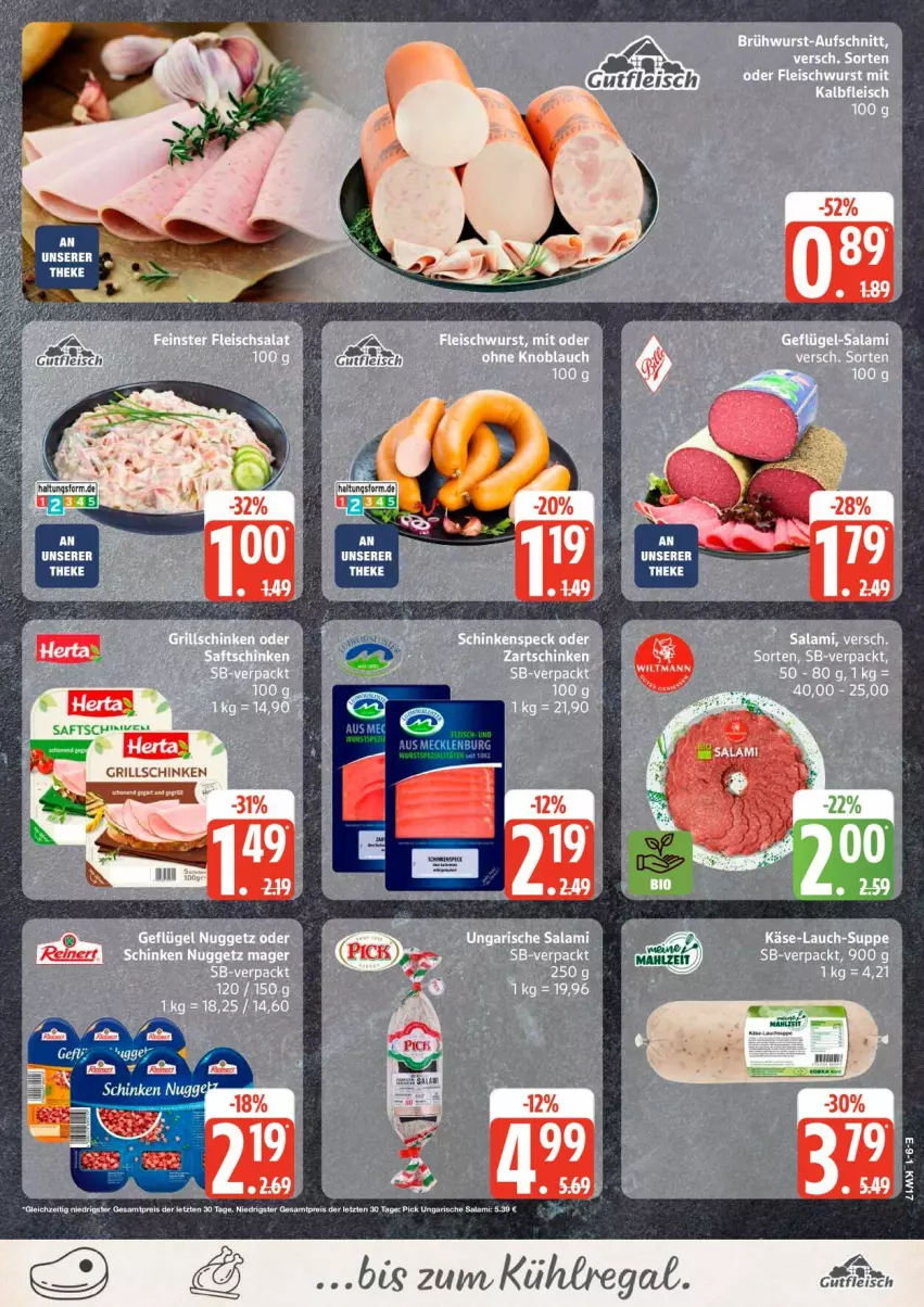 Aktueller Prospekt Edeka - Prospekte - von 20.04 bis 25.04.2026 - strona 12 - produkty: eis, grill, kühlregal, regal, reis, schinken, Ti, ZTE