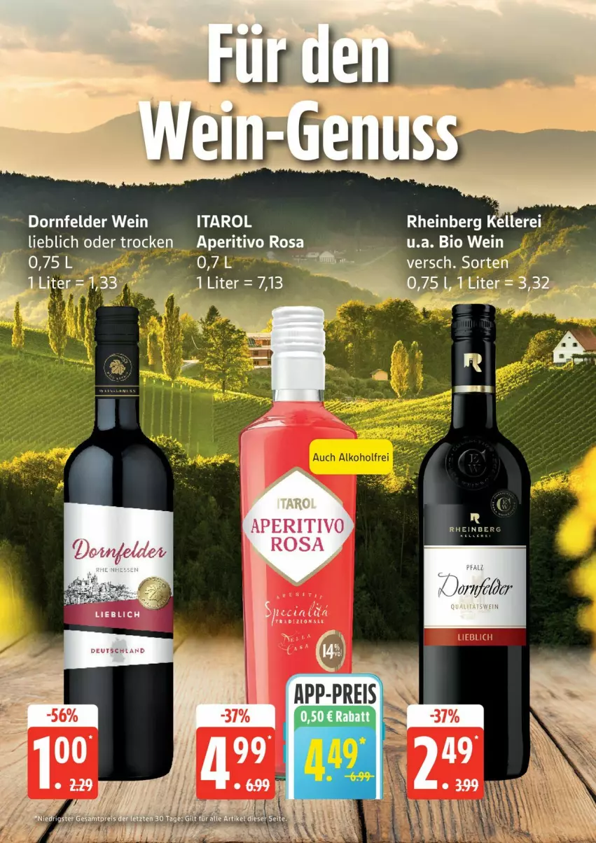 Aktueller Prospekt Edeka - Prospekte - von 20.04 bis 25.04.2026 - strona 6 - produkty: bio, dornfelder, wein