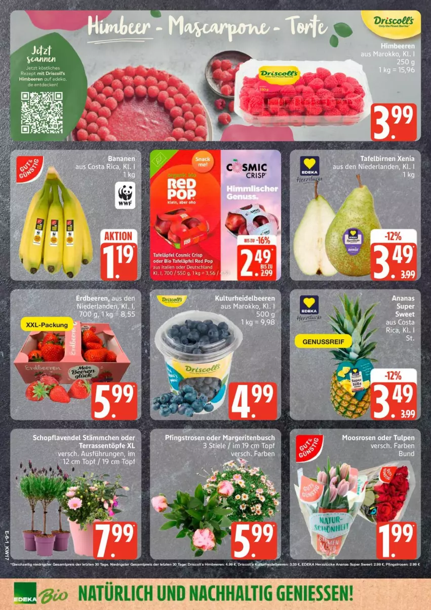 Aktueller Prospekt Edeka - Prospekte - von 20.04 bis 25.04.2026 - strona 8 - produkty: bio, nuss, tafeläpfel, Ti