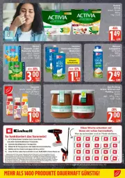 Gazetka promocyjna Edeka - Prospekte - Gazetka - ważna od 25.04 do 25.04.2026 - strona 14 - produkty: activia, auer, buch, Cap, eduscho, einhell, eis, erde, grütze, Hefte, LG, milch, milchreis, pudding, reis, sahne, schlagsahne, Tchibo, tee, Ti, ZTE, Zum Dorfkrug