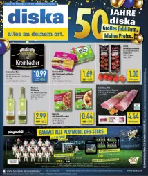 Gazetka promocyjna Diska - Gazetka - ważna od 01.06 do 01.06.2024 - strona 3 - produkty: aktionspreis, angebot, angebote, bier, butter, deka, eis, erde, filet, flasche, knorr, knorr fix, krombache, krombacher, LG, maybach, milch, nuss, playmobil, reis, ring, rispentomaten, sac, schwein, schweine, Ti, tomate, tomaten, wein, weine, Weißwein, ZTE