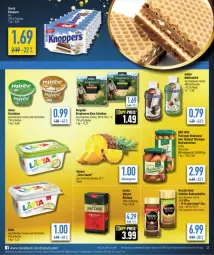 Gazetka promocyjna Diska - Gazetka - ważna od 01.06 do 01.06.2024 - strona 4 - produkty: ananas, auer, Bau, Bauer, Becher, bergader, bockwurst, bohne, bohnen, bohnenkaffee, eis, escal, flasche, frischkäse, gin, jacobs, kaffee, Käse, lätta, löslicher bohnenkaffee, Meister, milch, Müller, müllermilch, nescafe, original thüringer, ring, wurst, würstchen, ZTE