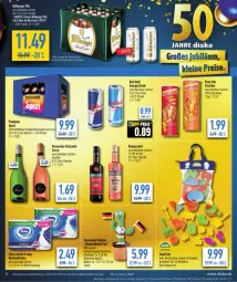 Gazetka promocyjna Diska - Gazetka - ważna od 25.05 do 25.05.2024 - strona 3 - produkty: aktionspreis, bitburger, bitburger pils, burger, cola, deka, ecco, eis, flasche, frizzante, limo, limonade, nuss, orange, orangen, Paula, paulaner, pils, red bull, reis, tee, Ti, vescovino