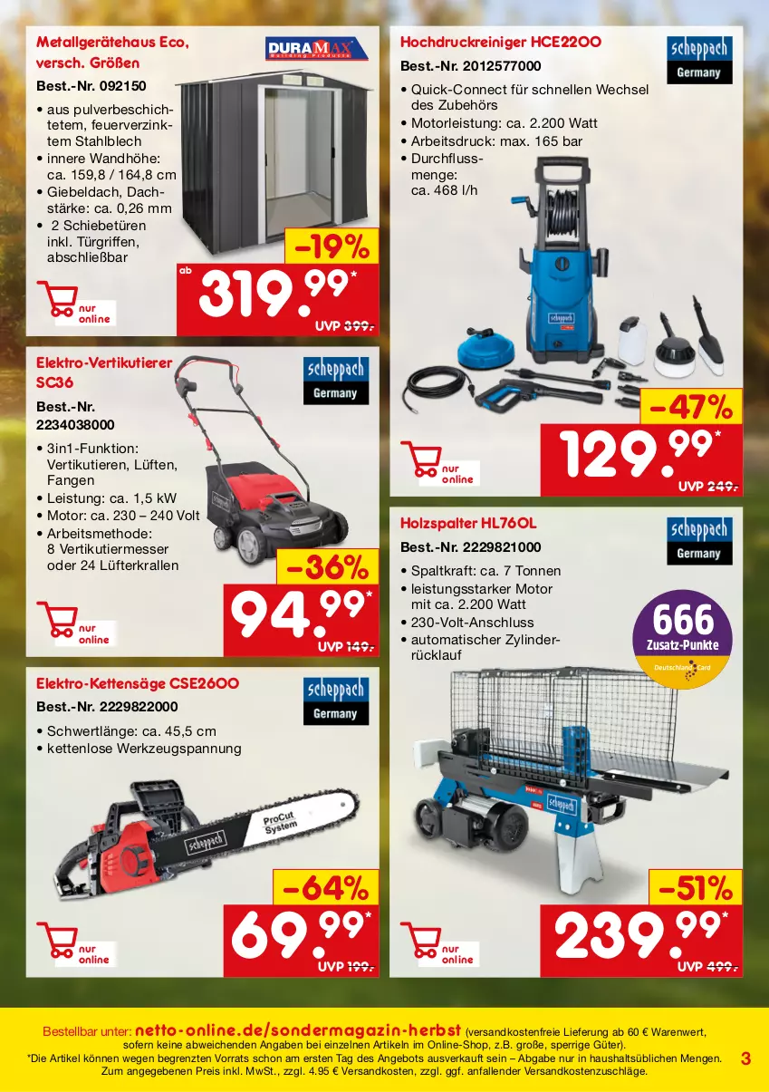 Aktueller Prospekt Netto Marken-Discount - Online-SondermagazinHerbst - von 02.09 bis 31.10.2021 - strona 3