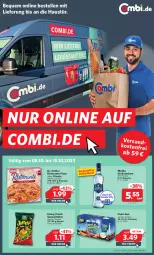 Gazetka promocyjna Combi - Prospekte - Gazetka - ważna od 15.10 do 15.10.2023 - strona 1 - produkty: aust, beutel, Cap, capri-sun, cola, Dr. Oetker, elle, flasche, funny-frisch, Gorbatschow, ndk, pizza, ristorante, ristorante pizza, Spezi, Ti, wodka