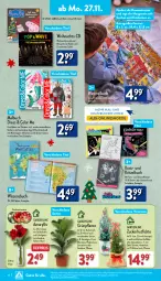 Gazetka promocyjna Aldi Nord - Von Montag - Gazetka - ważna od 02.12 do 02.12.2023 - strona 16 - produkty: aldi, Blüte, Brei, buch, decke, eis, erde, Ficus, gin, Kinder, kulturtopf, Malbuch, monster, Monstera, pflanze, reis, rel, Ria, rwe, Spiele, Ti, tiefpreis, topf, Vase, ZTE, zucker