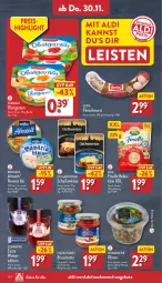 Gazetka promocyjna Aldi Nord - Von Montag - Gazetka - ważna od 02.12 do 02.12.2023 - strona 28 - produkty: aldi, angebot, angebote, arla, bavaria blu, Becher, bergader, cin, ehrmann, eis, elle, finello, fleisch, fleischwurst, Garten, herta, Käse, obst, obstgarten, Old Amsterdam, olive, oliven, Reibekäse, reis, Ria, Schwartau, teller, Ti, wurst