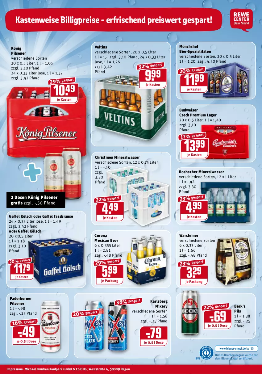 Aktueller Prospekt Rewe - Prospekte - von 09.08 bis 14.08.2021 - strona 32