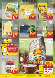 Gazetka promocyjna Netto Marken-Discount - Filial-Angebote - Gazetka - ważna od 01.04 do 01.04.2023 - strona 11 - produkty: angebot, bestpreis, bohne, bohnen, creme, direktsaft, eier, eis, früchte, gin, gouda, kaffee, kaffeebohnen, kakao, leine, Meßmer, nesquik, nuss, nuss-nougat-creme, nusspli, reis, saft, tee, teewurst, Ti, wurst, ZTE