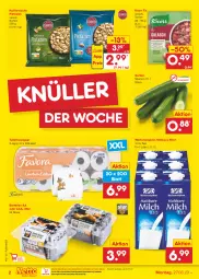 Gazetka promocyjna Netto Marken-Discount - Filial-Angebote - Gazetka - ważna od 01.04 do 01.04.2023 - strona 2 - produkty: asti, batterie, batterien, bestpreis, eis, gurke, gurken, haltbare milch, knorr, knorr fix, milch, ndk, papier, pistazien, reis, Ti, toilettenpapier, weihenstephan