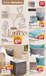 Gazetka promocyjna Rewe - Prospekte - Gazetka - ważna od 03.07 do 03.07.2022 - strona 33 - produkty: aufbewahrungsbox, cocktail, decke, Holz, kissen, mango, mangos, Mode, obst, Sofa, Ti