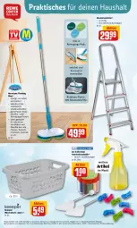 Gazetka promocyjna Rewe - Prospekte - Gazetka - ważna od 03.07 do 03.07.2022 - strona 34 - produkty: akku, aktionspreis, alle artikel ohne dekoration, bügel, deka, dekoration, eis, korb, ladekabel, laminat, Reinigung, reis, Ti, tisch, wäschekorb