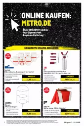 Gazetka promocyjna Metro - Online: Wochen-Angebote - Gazetka - ważna od 23.11 do 23.11.2025 - strona 1 - produkty: angebot, angebote, Becher, edelstahl, eis, elle, erde, Etagere, Glühwein, kaffee, messer, Metro, ndk, Rauch, reis, Ria, rwe, sahne, Serviette, servietten, spülmaschinen, Stollen, tee, teller, Ti, van well, wein