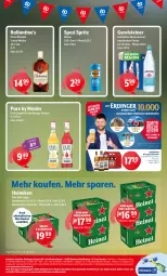 Gazetka promocyjna Getraenke Hoffmann - Prospekte - Gazetka - ważna od 18.07 do 18.07.2026 - strona 8 - produkty: abholpreise, alkohol, Alwa, ball, bier, bierspezialitäten, blended scotch, blended scotch whisky, eis, erdinger, gerolsteine, gerolsteiner, getränk, getränke, gewinnspiel, grapefruit, heineken, mango, mineralwasser, monin, natürliches mineralwasser, reis, scotch, scotch whisky, Spezi, Spiele, steiner, Ti, wasser, whisky