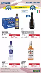 Gazetka promocyjna Metro - Wochen-Angebote Gastro - Gazetka - ważna od 25.10 do 25.10.2025 - strona 16 - produkty: angebot, auto, bier, Blüte, bourbon, Brei, brut, eis, elle, flasche, früchte, früchten, getränk, getränke, Gorbatschow, grapefruit, HP, jim beam, lenor, lenor weichspüler, Metro, metro gastro, Palette, perla, puma, Reinigung, reis, spumante, teller, Ti, valdo, weichspüler, whisky, wodka