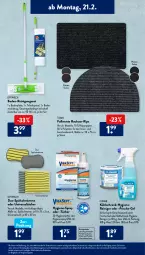 Gazetka promocyjna AldiSud - ALDI Aktuell - Gazetka - ważna od 26.02 do 26.02.2022 - strona 17 - produkty: alle artikel ohne dekoration, angebot, bio, biozidprodukte, Bodenplatte, Clin, dekoration, dell, eis, elle, Fußmatte, gin, kühlschrank, latte, Mode, Optiwisch, Rauch, reiniger, Reinigung, reis, resa, rwe, Schrank, schwamm, Teleskop, teleskopstiel, Ti, tuc, tücher, ZTE