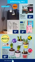 Gazetka promocyjna AldiSud - ALDI Aktuell - Gazetka - ważna od 26.02 do 26.02.2022 - strona 30 - produkty: aldi, dell, elle, erde, gardenline®, Garten, kulturtopf, möbel, Mode, pflanze, pflanzen, ring, Ti, topf, trauben, Wild
