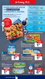 Gazetka promocyjna AldiSud - ALDI Aktuell - Gazetka - ważna od 26.02 do 26.02.2022 - strona 36 - produkty: aldi, aubergine, auberginen, Bad, bier, butter, couscous, decke, eis, elle, feldsalat, ferdi fuchs, filet, geback, Geflügel, gin, gouda, hähnchenbrust, je 250-g-packung, Käse, knallerpreis, küche, lachs, lachsfilet, meggle, milch, milka, milkana, Mini-Würstchen, natur, Ofen, reis, rezept, salakis, salat, salz, sandwich, sauce, schafskäse, Schmelzkäse, spaghetti, Streichzart, Ti, Vegeta, weichkäse, würstchen, xxl-packung, ziegenkäse